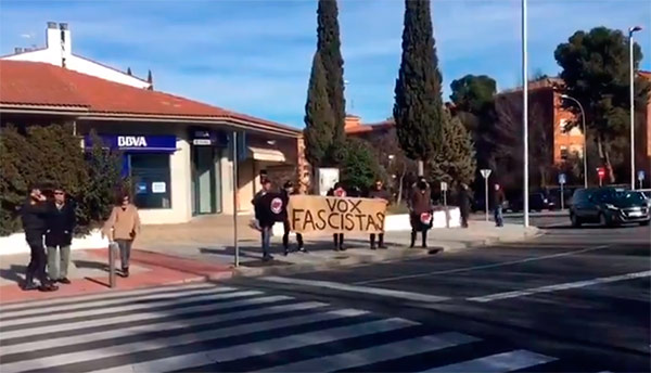 antifascistas vox toledo