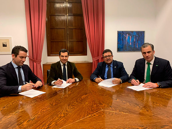 firma acuerdo pp vox andalucia