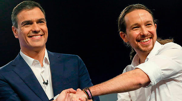 pedro sanchez pablo iglesias