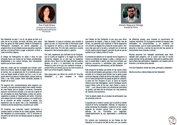 programa fiestas palma castellano