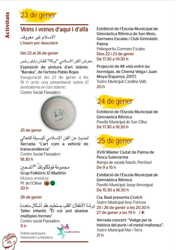 programa fiestas palma
