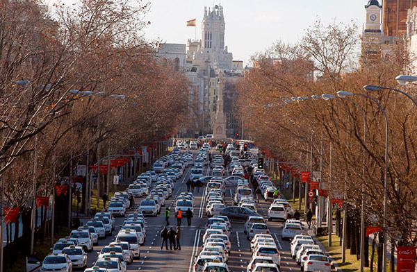 taxis paseo de la castellana madrid