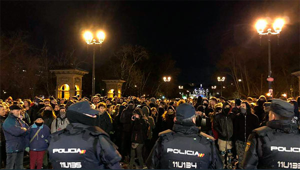 vox zaragoza extrema izquierda