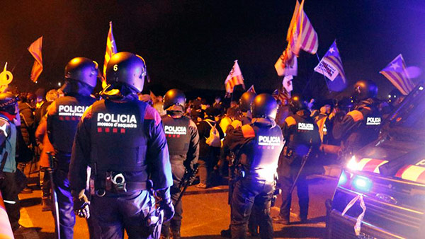 mossos independentistas presos