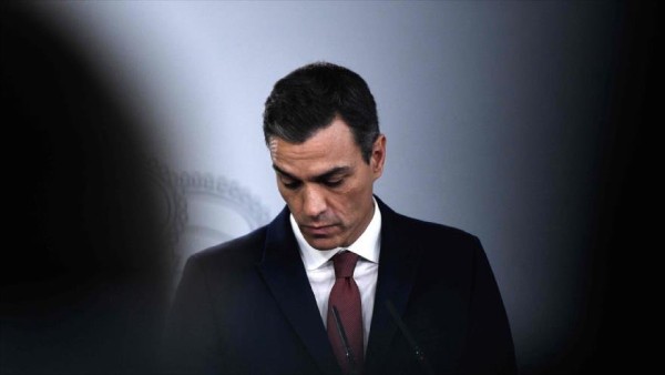 pedro sanchez preocupado