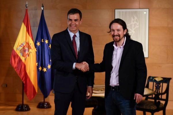 pablo iglesias pedro sanchez congreso