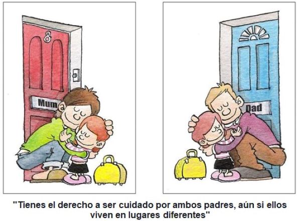 padres separados hijo