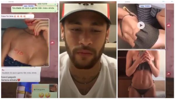 neymar mensajes privados mujer