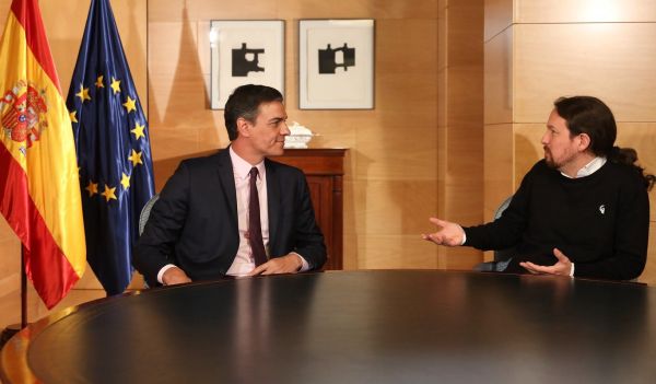 pablo iglesias pedro sanchez
