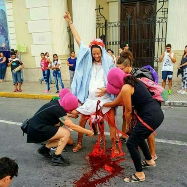 virgen maria aborto