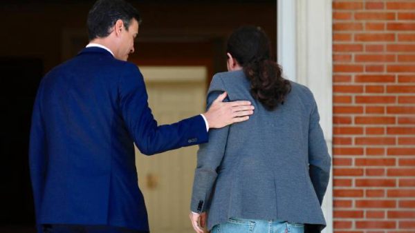 pedro sanchez pablo iglesias moncloa