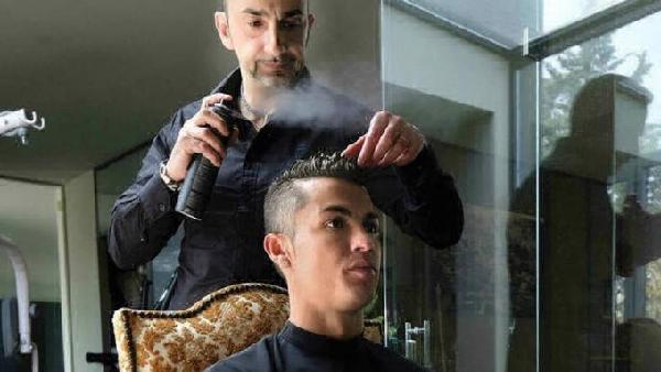 peluquero cristiano ronaldo