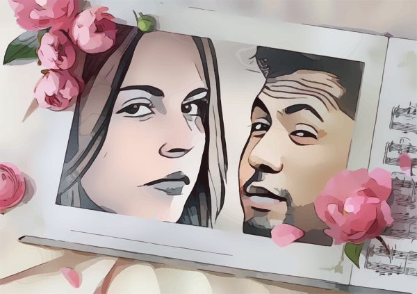 album foto boda
