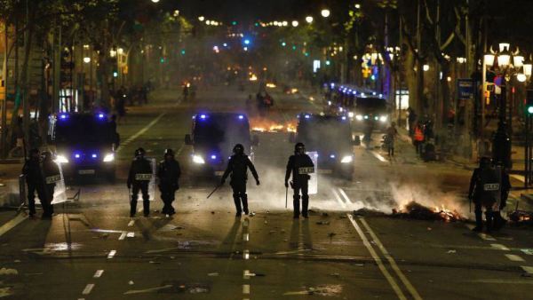 barcelona disturbios proces