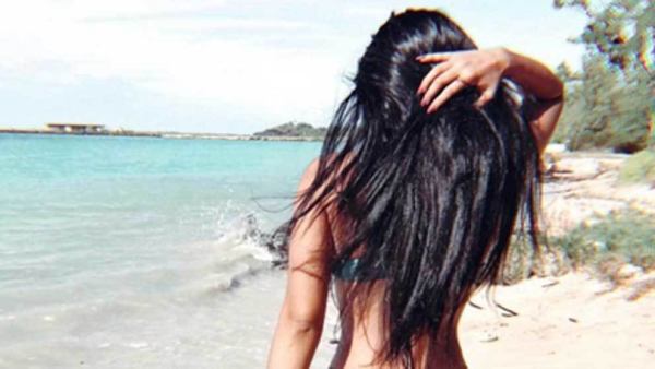 chica playa