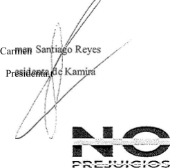 firma presidenta kamira