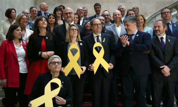 quim torra lazo amarillo