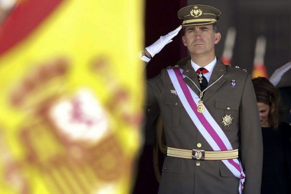 felipe vi bandera espana