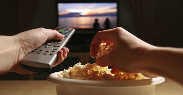netflix palomitas sofa
