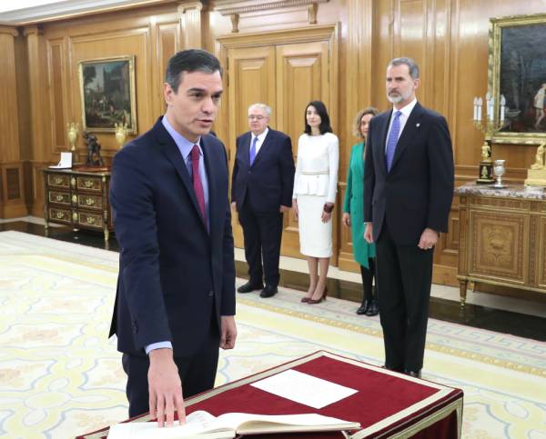 sanchez toma posesion