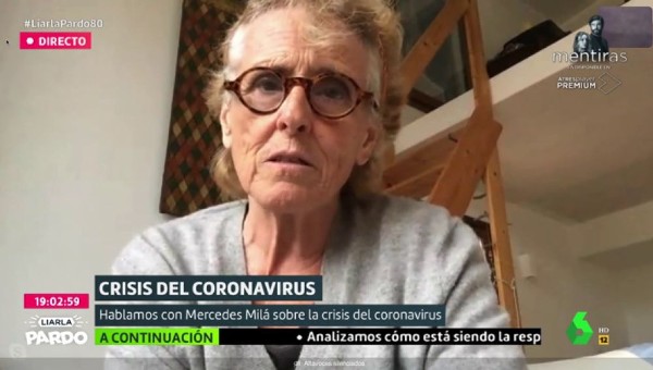 Mercedes Mila La Sexta, Mercedes Mila coronavirus, Mercedes Mila Covid 19, Mercedes Mila Isabel Díaz Ayuso, Mercedes Mila Pablo Casado