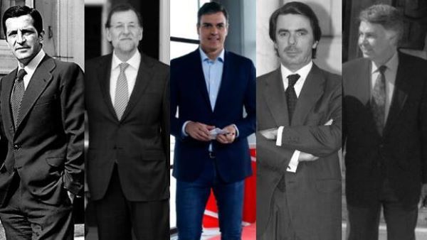 presidentes españa