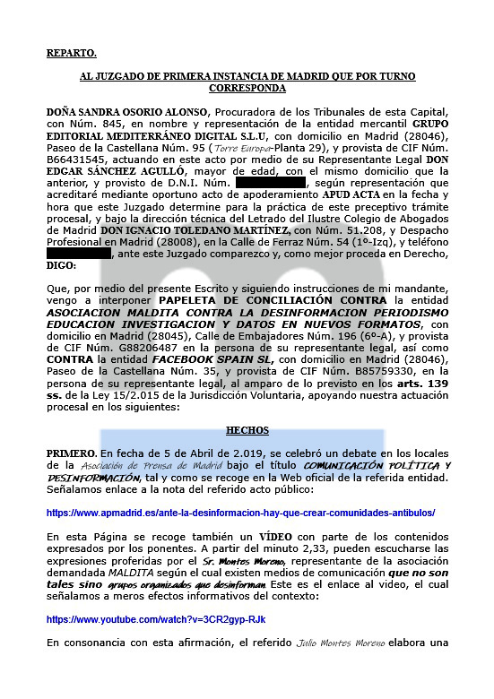 querella pagina 1