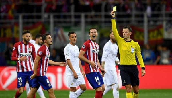 Mark Clattenburg Liga de Campeones, Mark Clattenburg Champions League, Mark Clattenburg Real Madrid Atlético