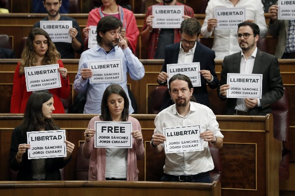 podemos presos