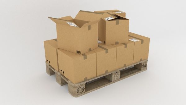 pallet cajas