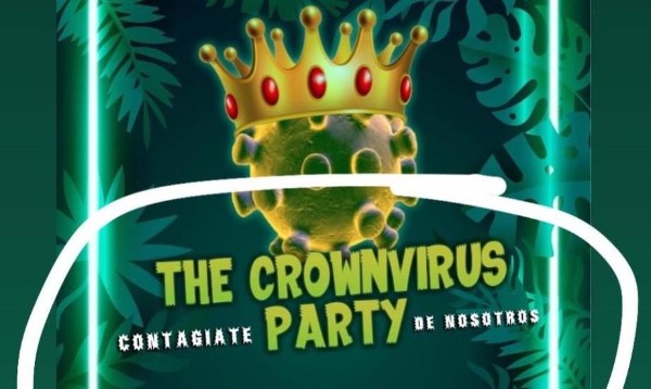 fiesta coronavirus, coronavirus party, fiesta covid 19, covid 19 pary