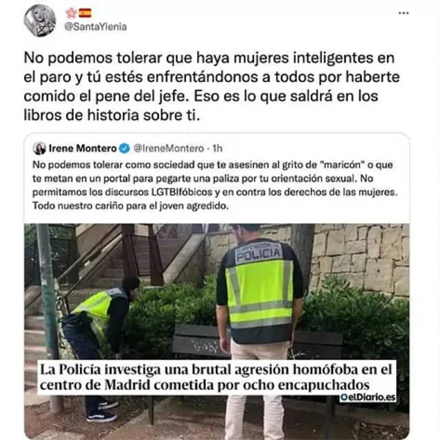 ylenia irene montero pene