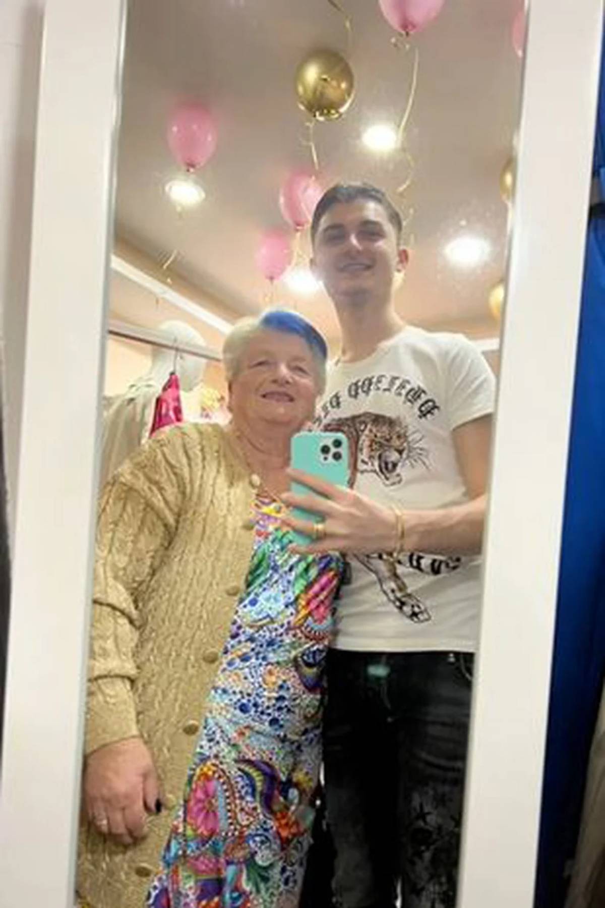 joven anciana