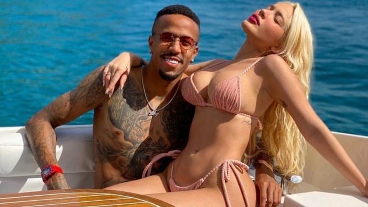 eder militao novia
