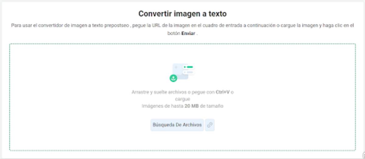 convertir imagen a texto
