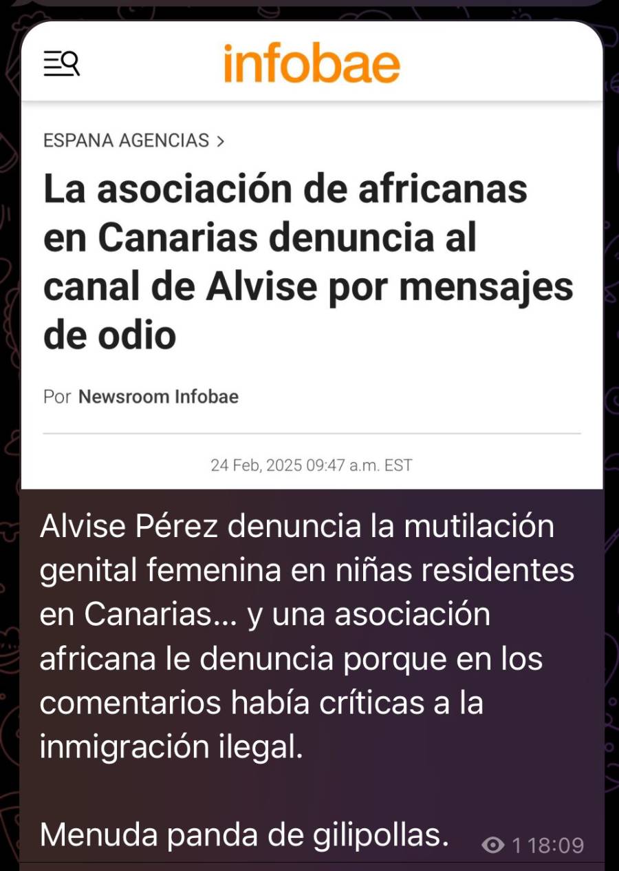 alvise perez telegram