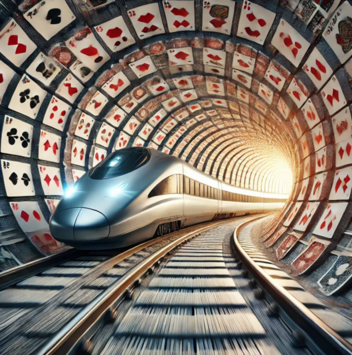 tren naipes