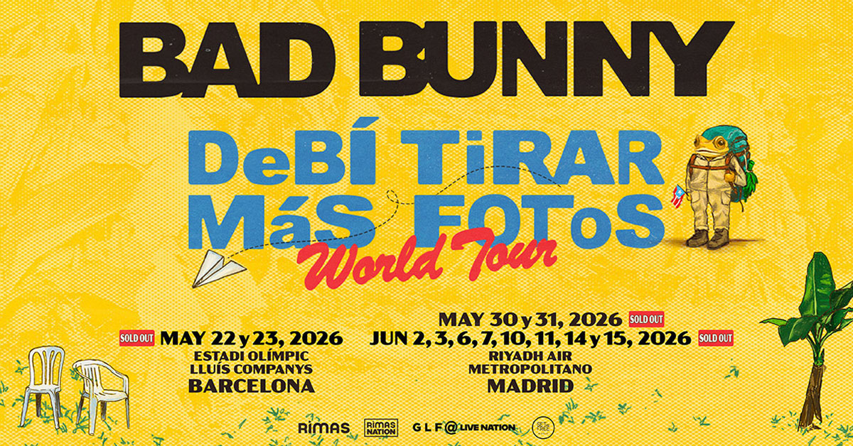 bad bunny espana 2026